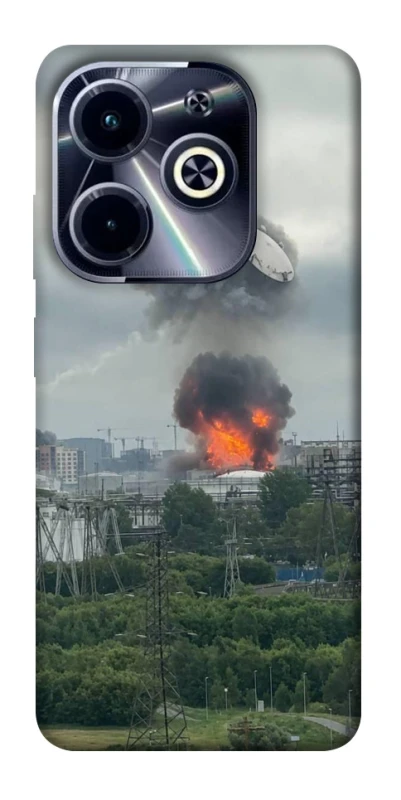 Чохол на Infinix Hot 40i Moscow never sleeps ver.4 фото 1 з 1