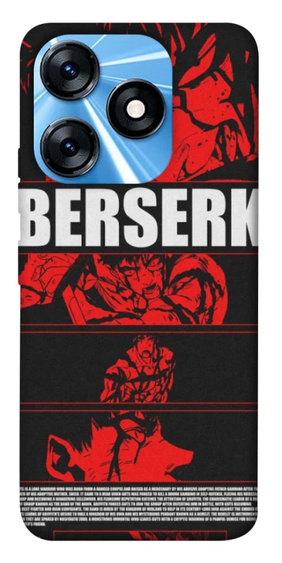 Чехол на TECNO Spark 10 Berserk poster фото 1 из 1