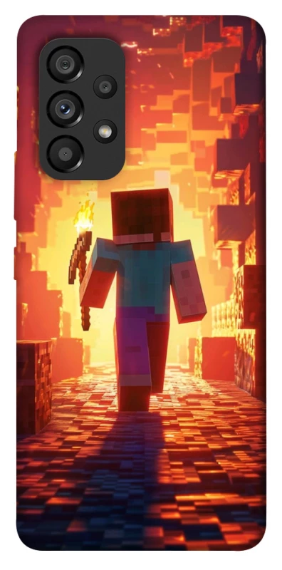 Чохол на Samsung Galaxy A53 5G Minecraft adventure фото 1 з 1