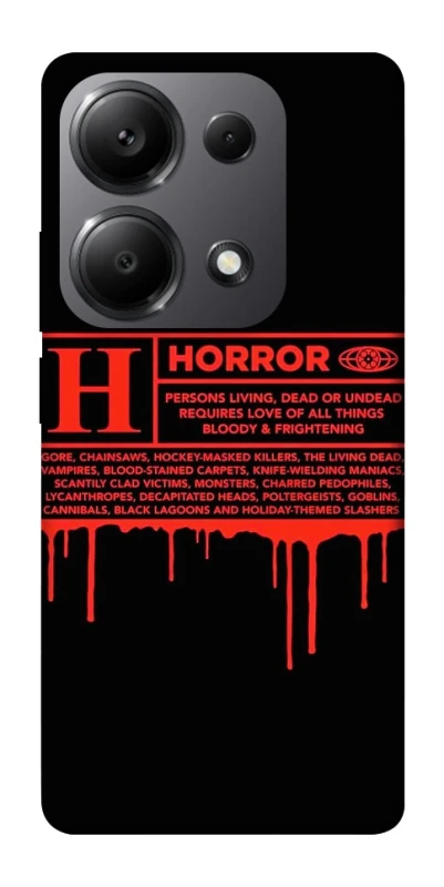 Чохол на Xiaomi Redmi Note 13 Pro 4G Horror Halloween фото 1 з 1