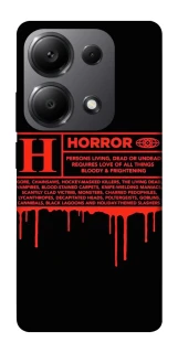Чохол на Xiaomi Redmi Note 13 Pro 4G Horror Halloween фото 1 з 1