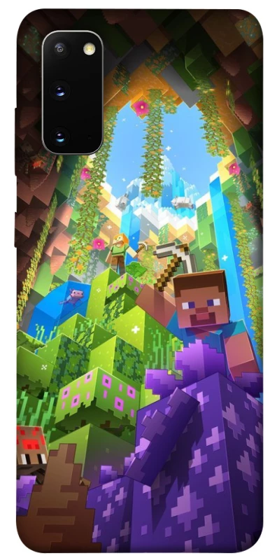 Чехол на Samsung Galaxy S20 Minecraft forever фото 1 из 1