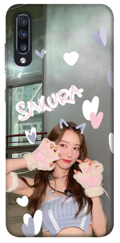 Чохол на Samsung Galaxy A70 (A705F) Sakura - LE SSERAFIM фото 1 з 1