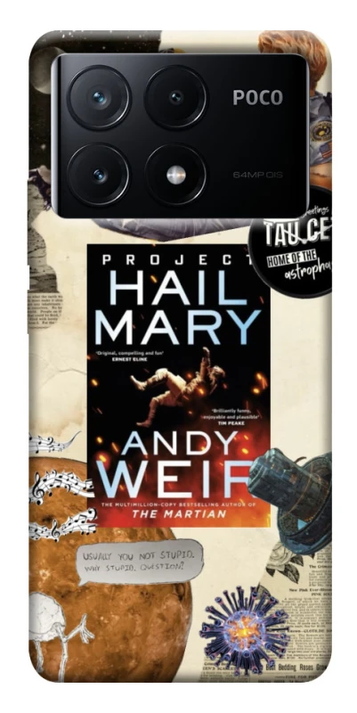 Чохол на Xiaomi Poco X6 Project Hail Mary ver.2 фото 1 з 1
