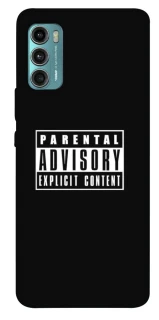 Чохол на Motorola Moto G60 Parental Advisory Label фото 1 з 1