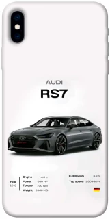 Чехол на Apple iPhone X (5.8") Audi RS7 фото 1 из 1