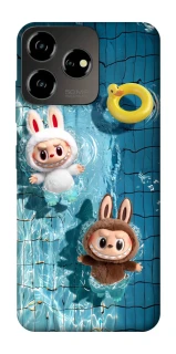 Чохол на ZTE Blade V50 Design 4G Labubu in the pool фото 1 з 1
