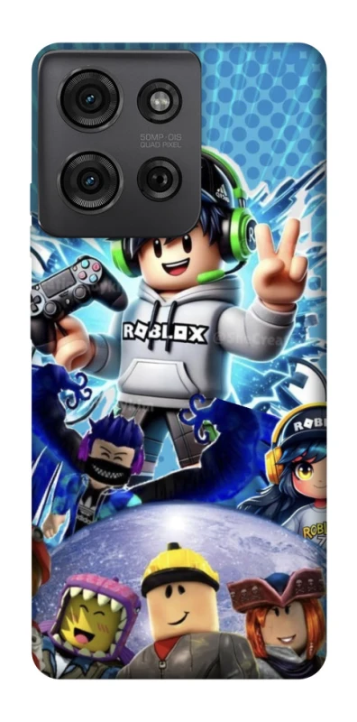 Чохол на Motorola Moto G75 Roblox collage ver.3 фото 1 з 1