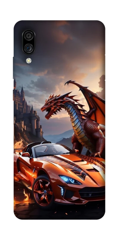 Чохол на ZTE Blade A5 (2020) Сar and dragon фото 1 з 1