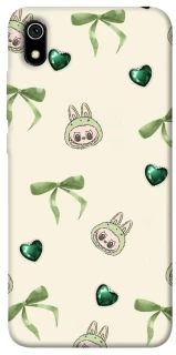 Чехол на Xiaomi Redmi 7A Labubu Green Heart фото 1 из 1