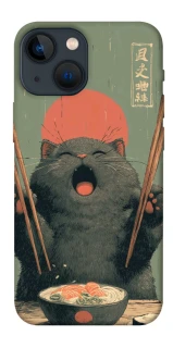 Чехол на Apple iPhone 13 mini (5.4") Hungry Cat фото 1 из 1