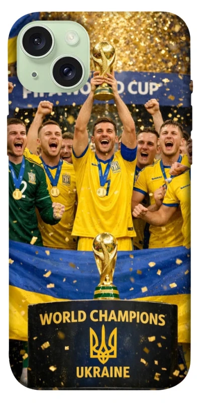 Чохол на Apple iPhone 15 Plus (6.7") UA-Football ver.5 фото 1 з 1