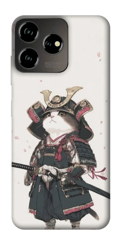 Чохол на ZTE Blade V50 Design 4G Samurai Cat Warrior фото 1 з 1