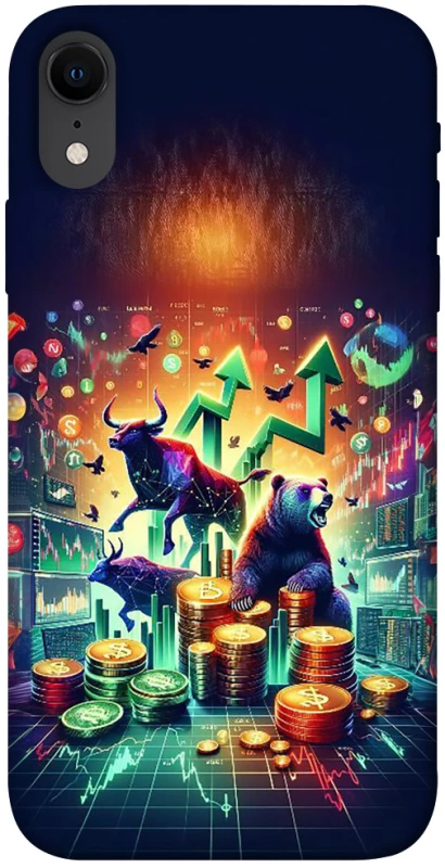 Чохол на Apple iPhone XR (6.1") Crypto market фото 1 з 1