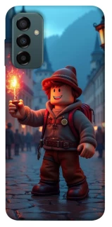 Чохол на Samsung Galaxy M23 5G Roblox Fire Logo Blue Flames фото 1 з 1