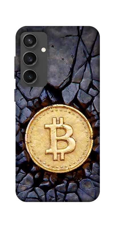Чохол на Samsung Galaxy S24 FE Bitcoin cracks фото 1 з 1
