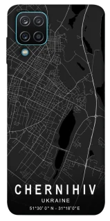 Чохол на Samsung Galaxy M12 Chernihiv map фото 1 з 1