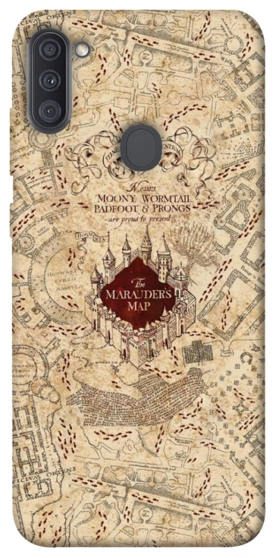 Чохол на Samsung Galaxy A11 Harry Potter Marauder's Map фото 1 з 1