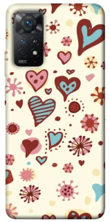 Чехол на Xiaomi Redmi Note 11 Pro 4G/5G Pretty hearts фото 1 из 1