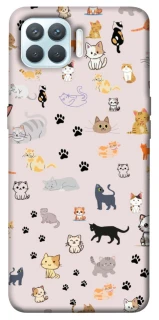 Чохол на Oppo F17 Pro Cat style ver.1 фото 1 з 1