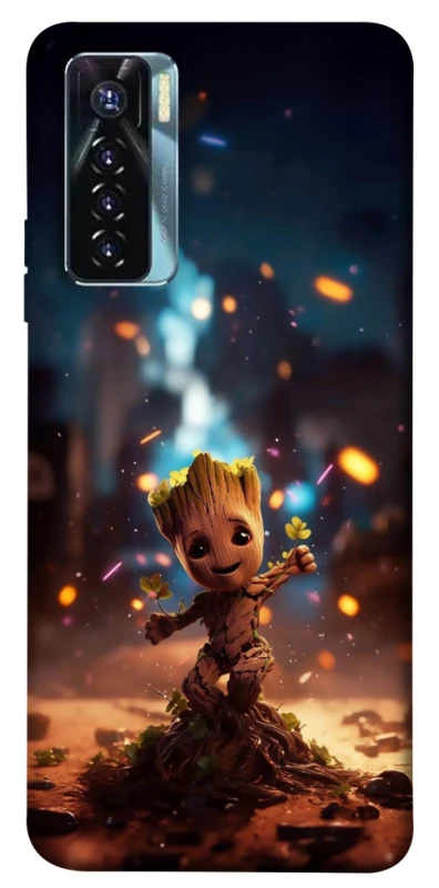 Чехол на TECNO Camon 17 Pro Baby Groot v3 фото 1 из 1