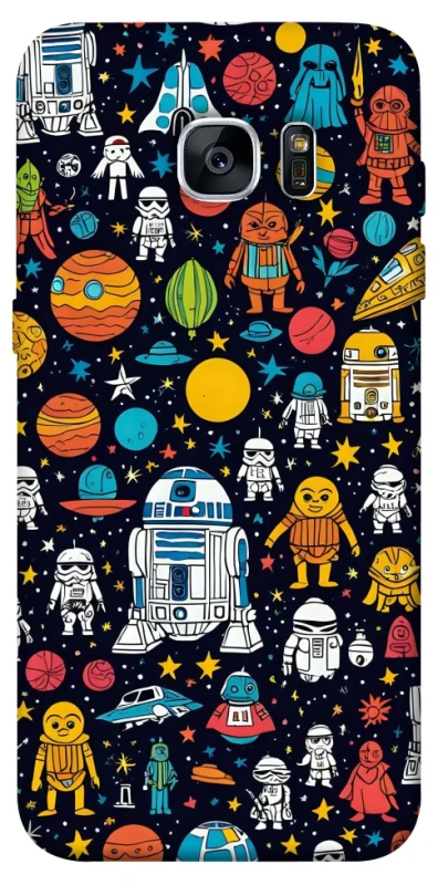 Чохол на Samsung G935F Galaxy S7 Edge Star Wars background ver.2 фото 1 з 1