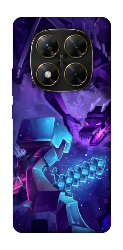 Чохол на Xiaomi Poco X7 Minecraft dragon фото 1 з 1