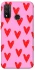 Чехол на Huawei P Smart (2020) Red hearts 2 фото 1 из 1