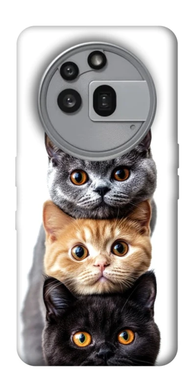 Чохол на Nothing Phone (3a) Pro Гарні котики фото 1 з 1