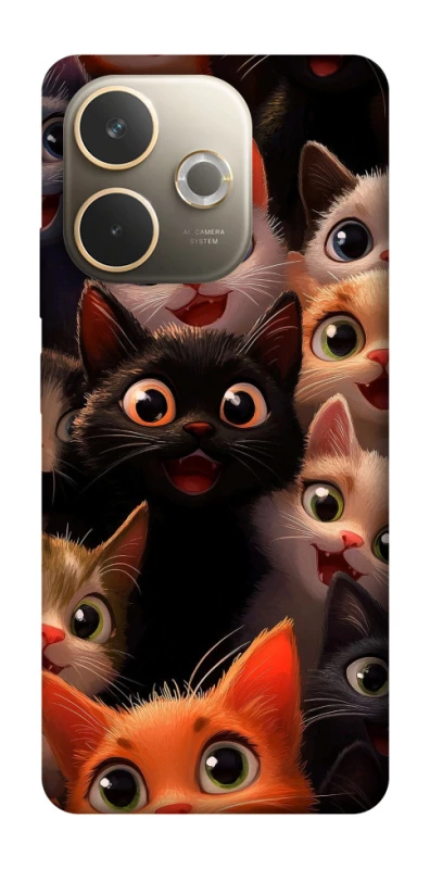 Чохол на Oppo A5 Pro 4G happy cats фото 1 з 1