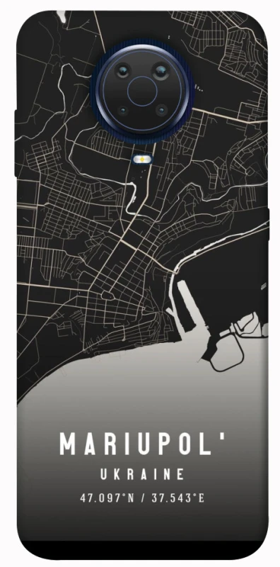 Чохол на Nokia G20 / G10 / 6.3 Mariupol map фото 1 з 1