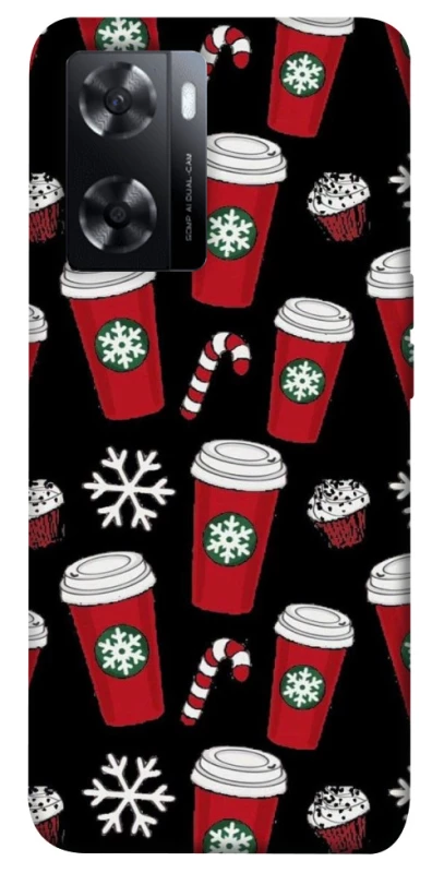 Чохол на Oppo A77s Новорічний v40 фото 1 з 1