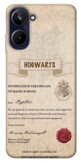 Чехол на Realme 10 4G The Hogwarts acceptance letter фото 1 из 1