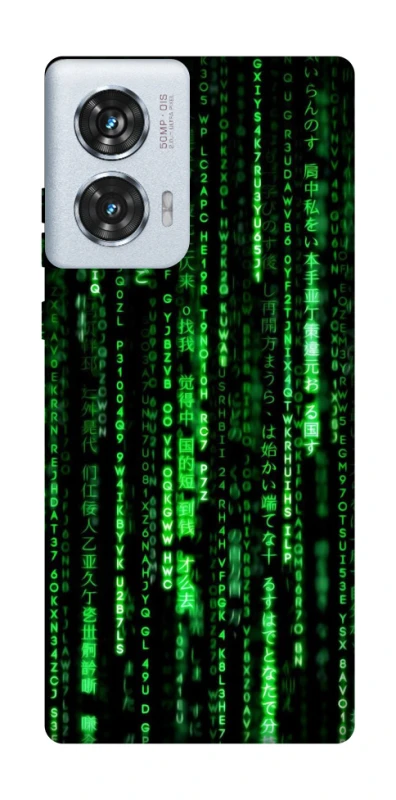Чехол на Motorola Edge 50 Fusion Matrix Code фото 1 Чехол на Motorola Edge 50 Fusion Matrix Code фото 1 из 1