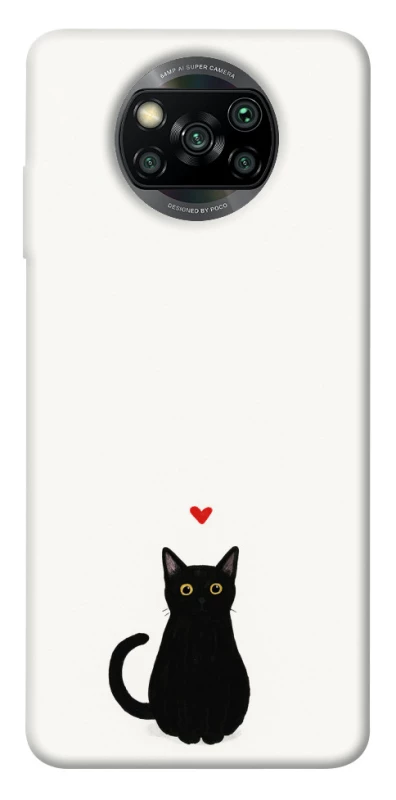 Чохол на Xiaomi Poco X3 NFC / Poco X3 Pro cat in love фото 1 з 1