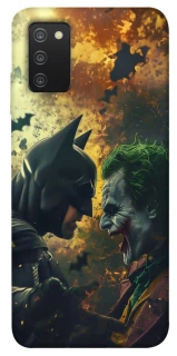 Чехол на Samsung Galaxy A03s Batman and the Joker фото 1 из 1