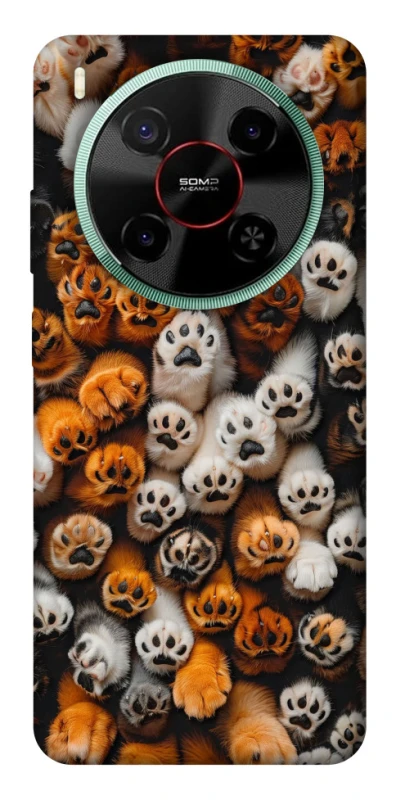 Чехол на ZTE Nubia V70 Max Сat paws фото 1 из 1