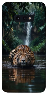 Чехол на Samsung Galaxy S10e Leopard in water фото 1 из 1