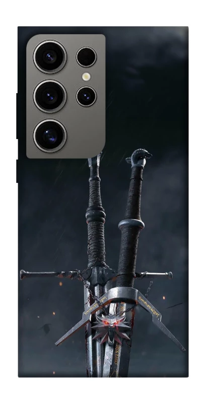 Чехол на Samsung Galaxy S24 Ultra Мечи Ведьмака фото 1 из 1