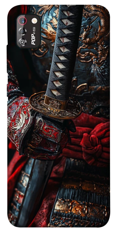 Чехол на TECNO POP 4 Pro samurai фото 1 из 1