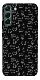Чохол на Samsung Galaxy S22+ Black Cats фото 1 Чохол на Samsung Galaxy S22+ Black Cats фото 1 з 1