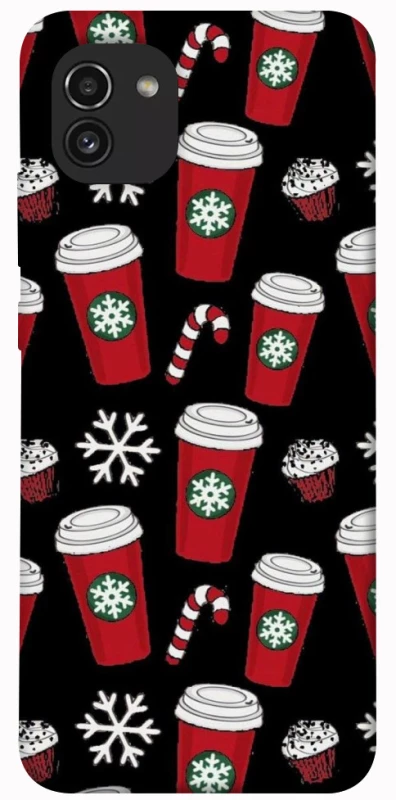 Чехол на Samsung Galaxy A03 Новогодний v40 фото 1 из 1