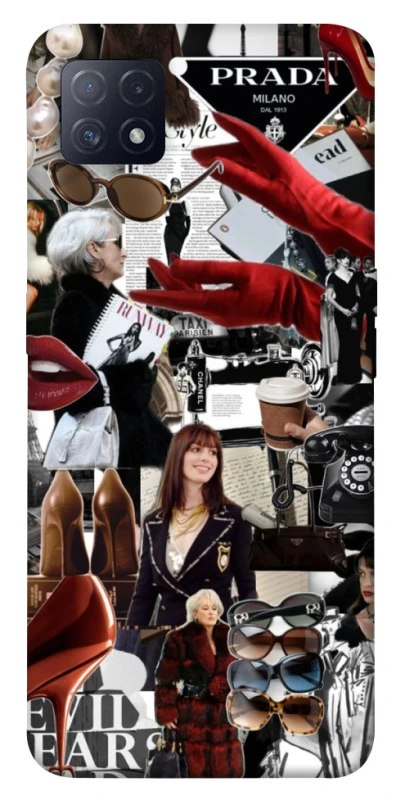 Чехол на Oppo A72 5G / A73 5G Fashion collage ver.13 фото 1 из 1