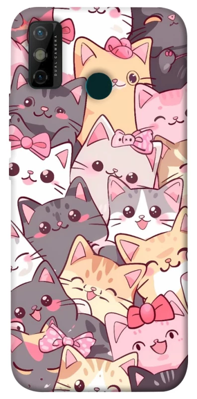Чехол на TECNO Spark 6 Go Cute Cat фото 1 из 1