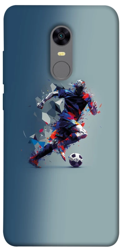 Чохол на Xiaomi Redmi 5 Plus / Redmi Note 5 (Single Camera) Футболист фото 1 з 1