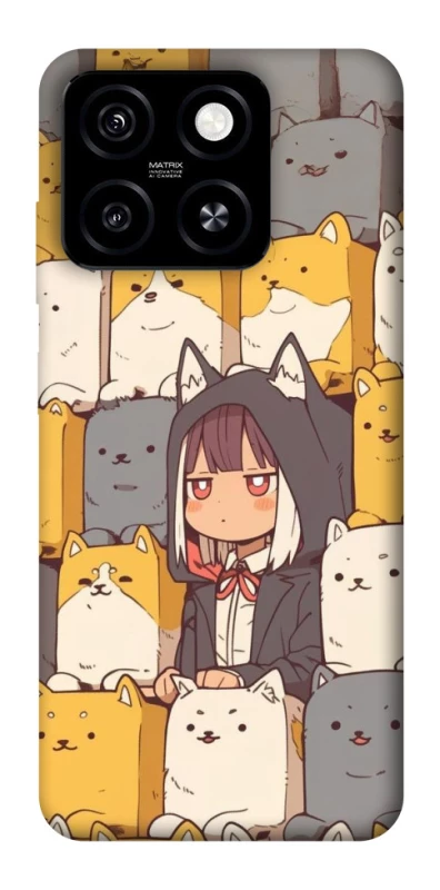 Чохол на ZTE Blade A55 4G Like a cat фото 1 з 1