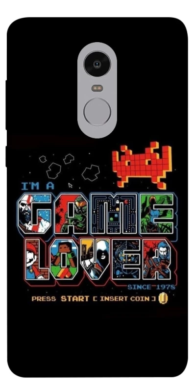 Чехол на Xiaomi Redmi Note 4X / Note 4 (Snapdragon) Game Over фото 1 из 1