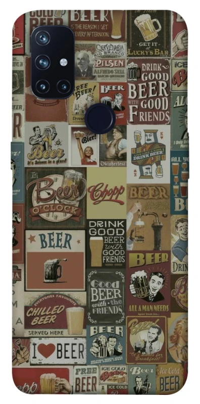 Чохол на OnePlus Nord N10 5G Retro collage ver.1 фото 1 з 1