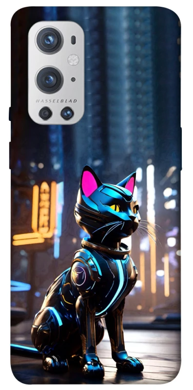 Чехол на OnePlus 9 Pro Cyber cat фото 1 из 1