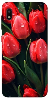 Чохол на Samsung Galaxy A10 (A105F) Червоні тюльпани фото 1 Чохол на Samsung Galaxy A10 (A105F) Червоні тюльпани фото 1 з 1
